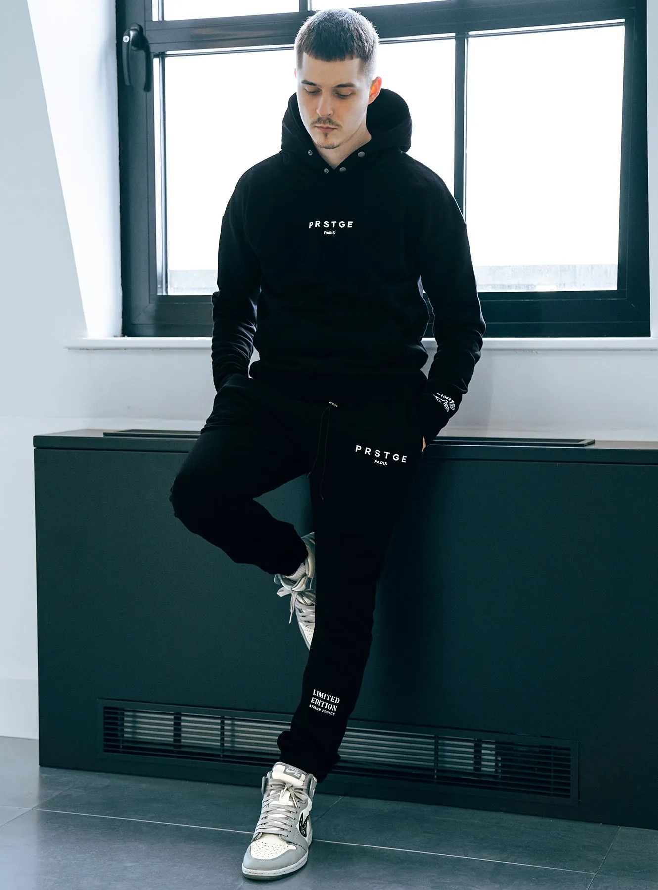3D Hoodie in Black