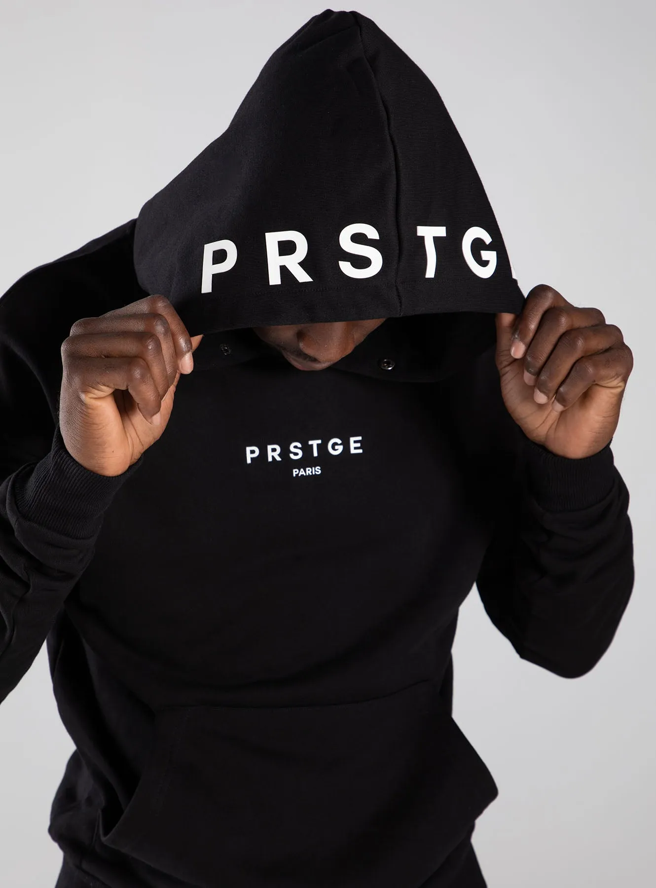 3D Hoodie in Black