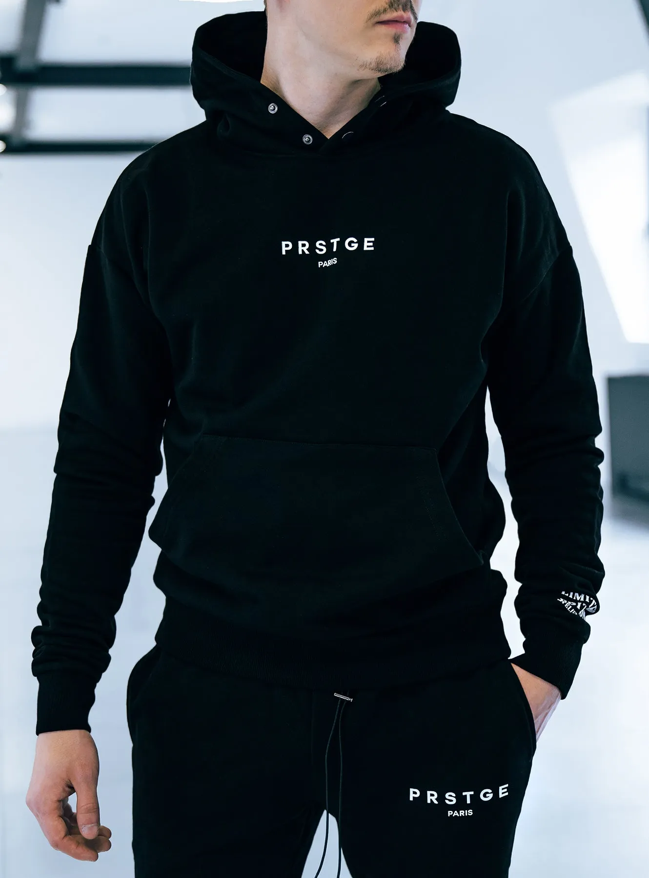3D Hoodie in Black
