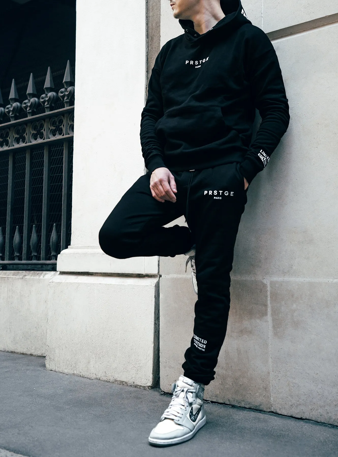 3D Hoodie in Black