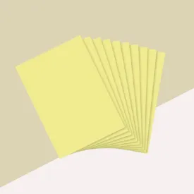 A4 Multipurpose Pastel Paper - Yellow ( Pack of 20 )