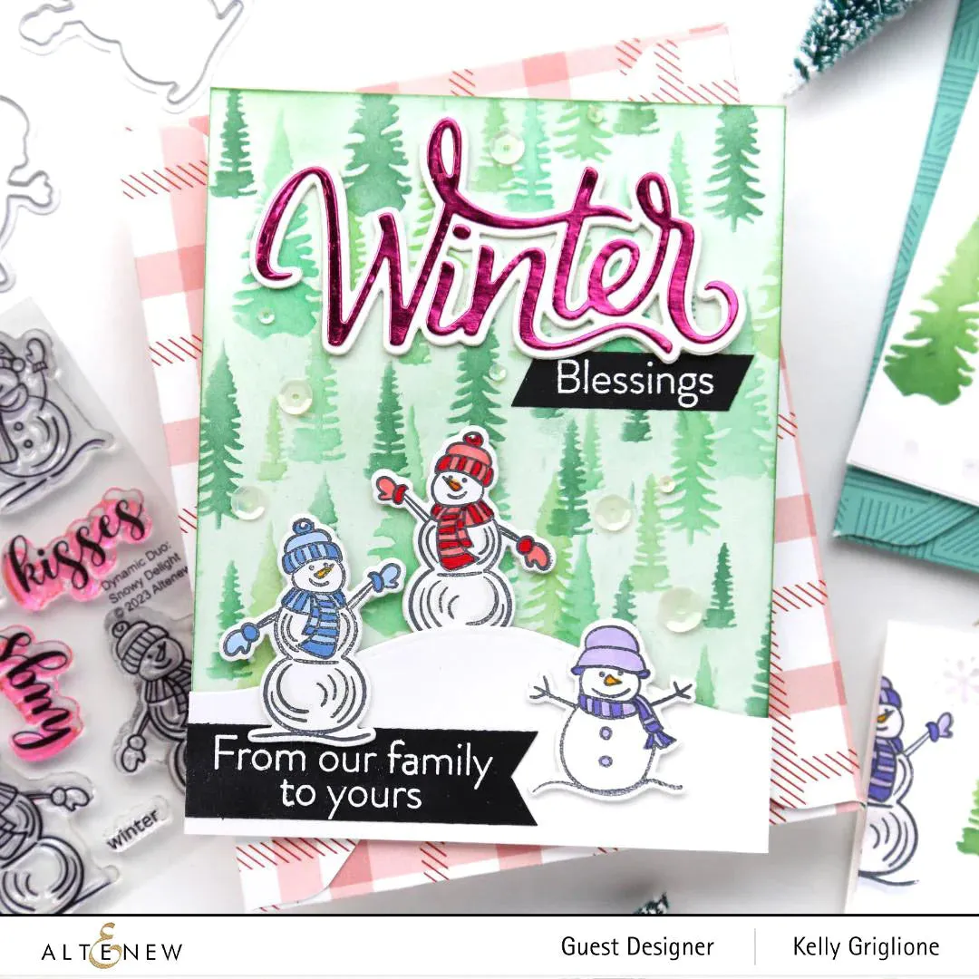 Altenew Dynamic Duo: Snowy Delight Stamp Set*