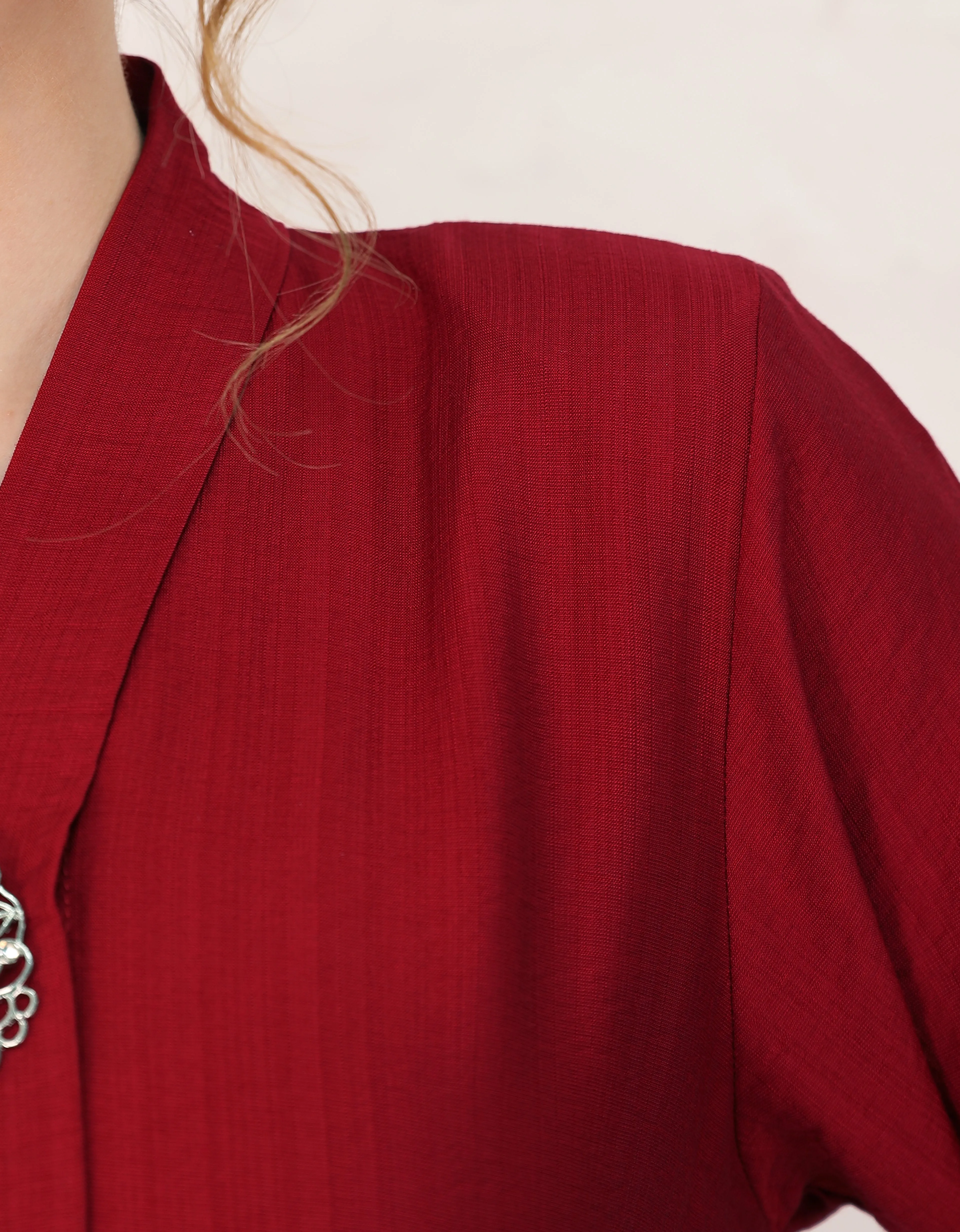 BAJU KEBAYA ADENA (CRIMSON RED)
