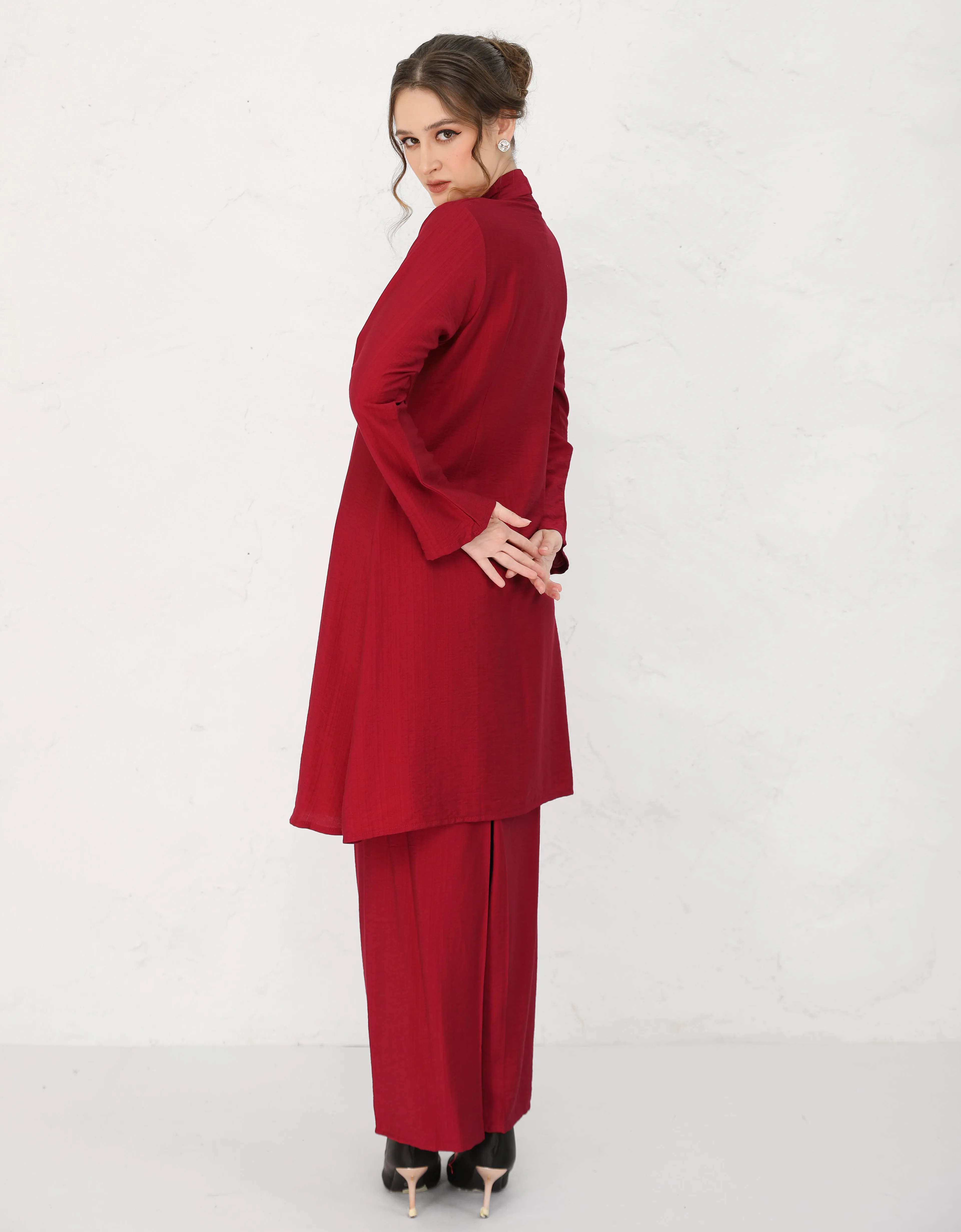 BAJU KEBAYA ADENA (CRIMSON RED)