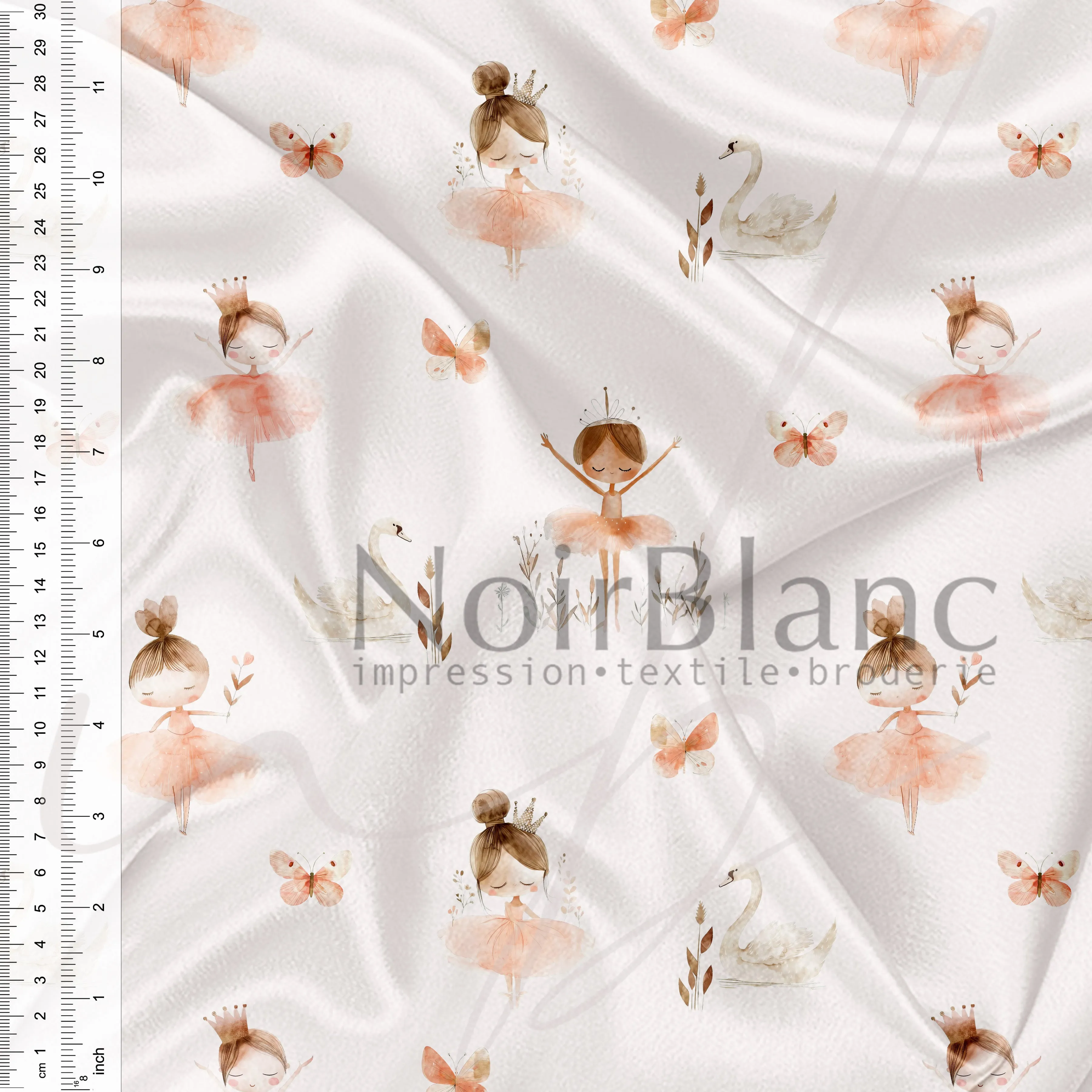 Ballerine et papillon