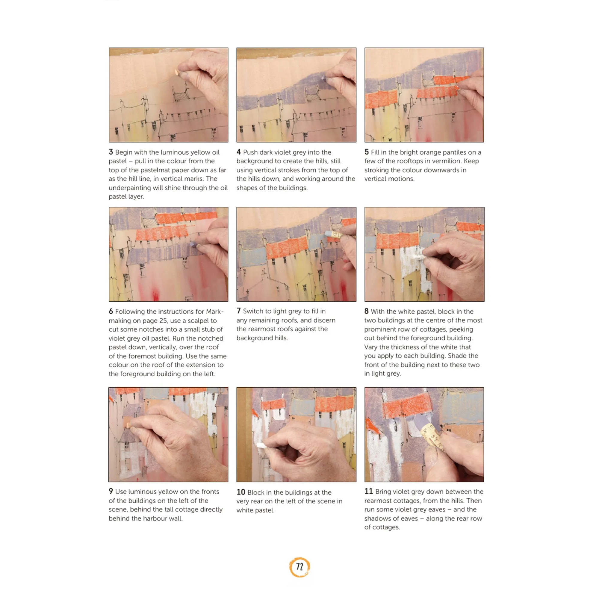 Beginner's Guide to Painting with Oil Pastels - T. Fisher