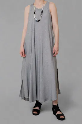 Bias Cut Dress - Grey