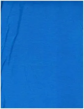Blue Jersey Knit Stretched Fabric Satin Lined Headwrap