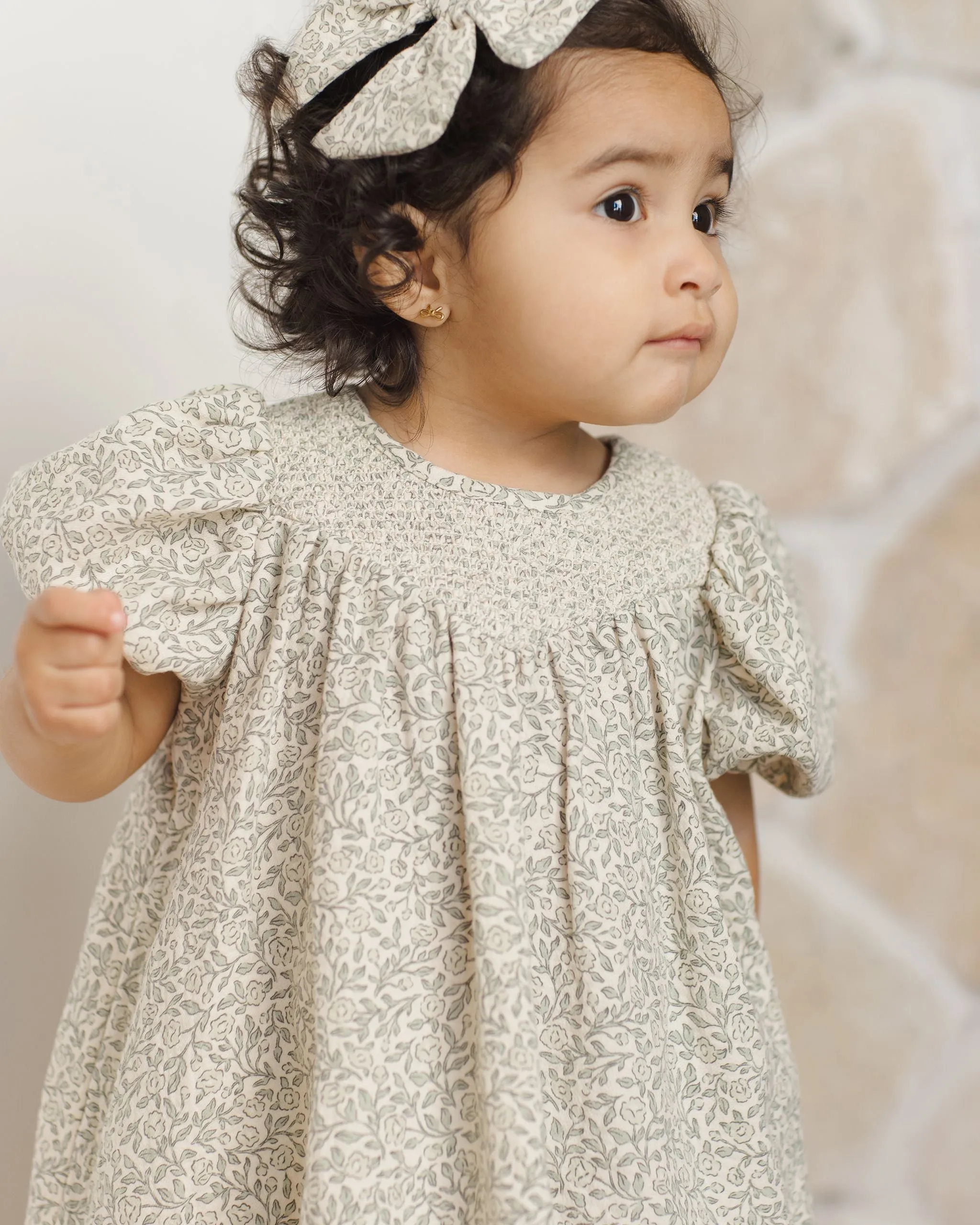 Carina Dress - Green Garden by Quincy Mae