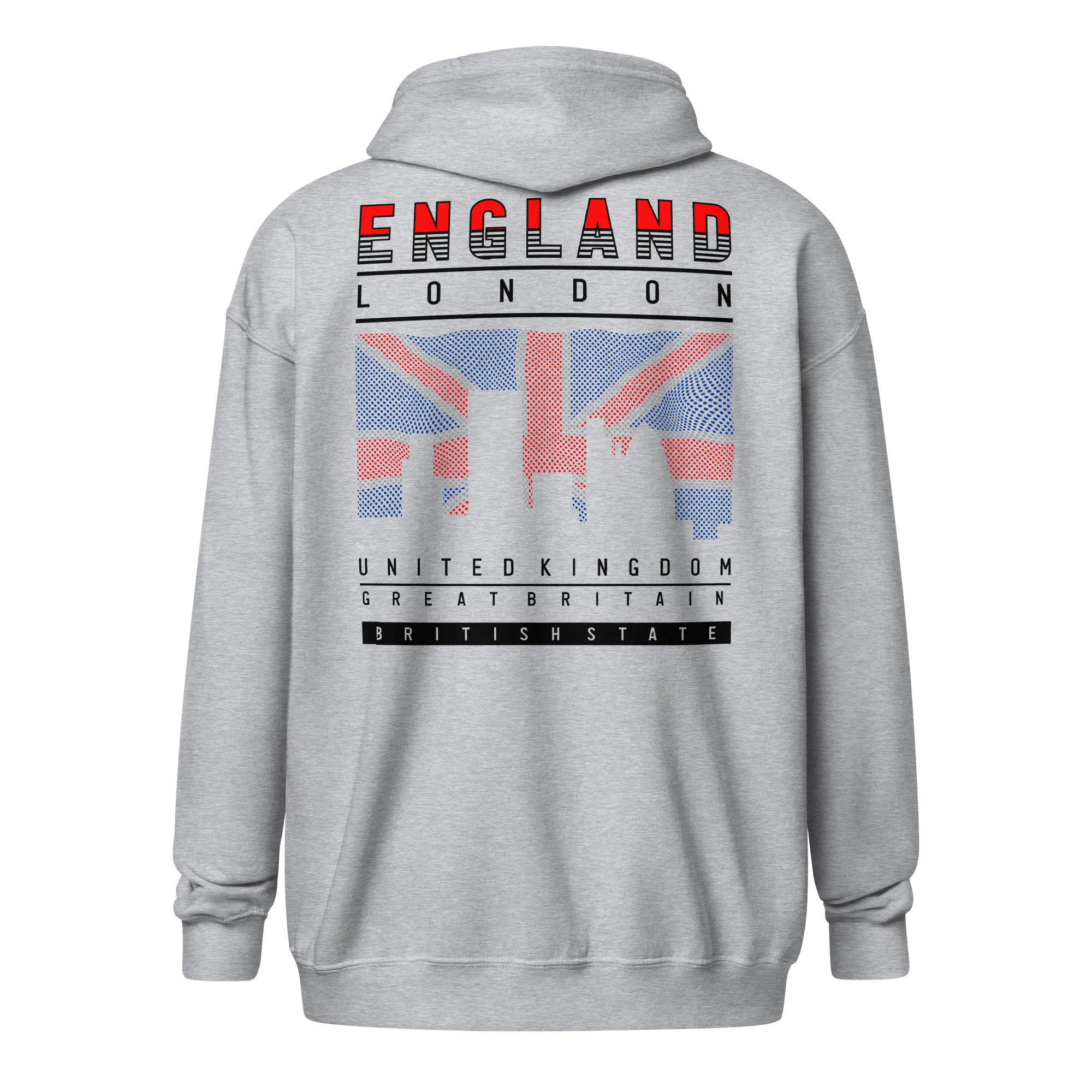 England London Unisex heavy blend zip hoodie