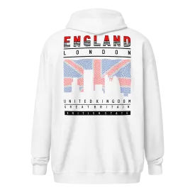 England London Unisex heavy blend zip hoodie