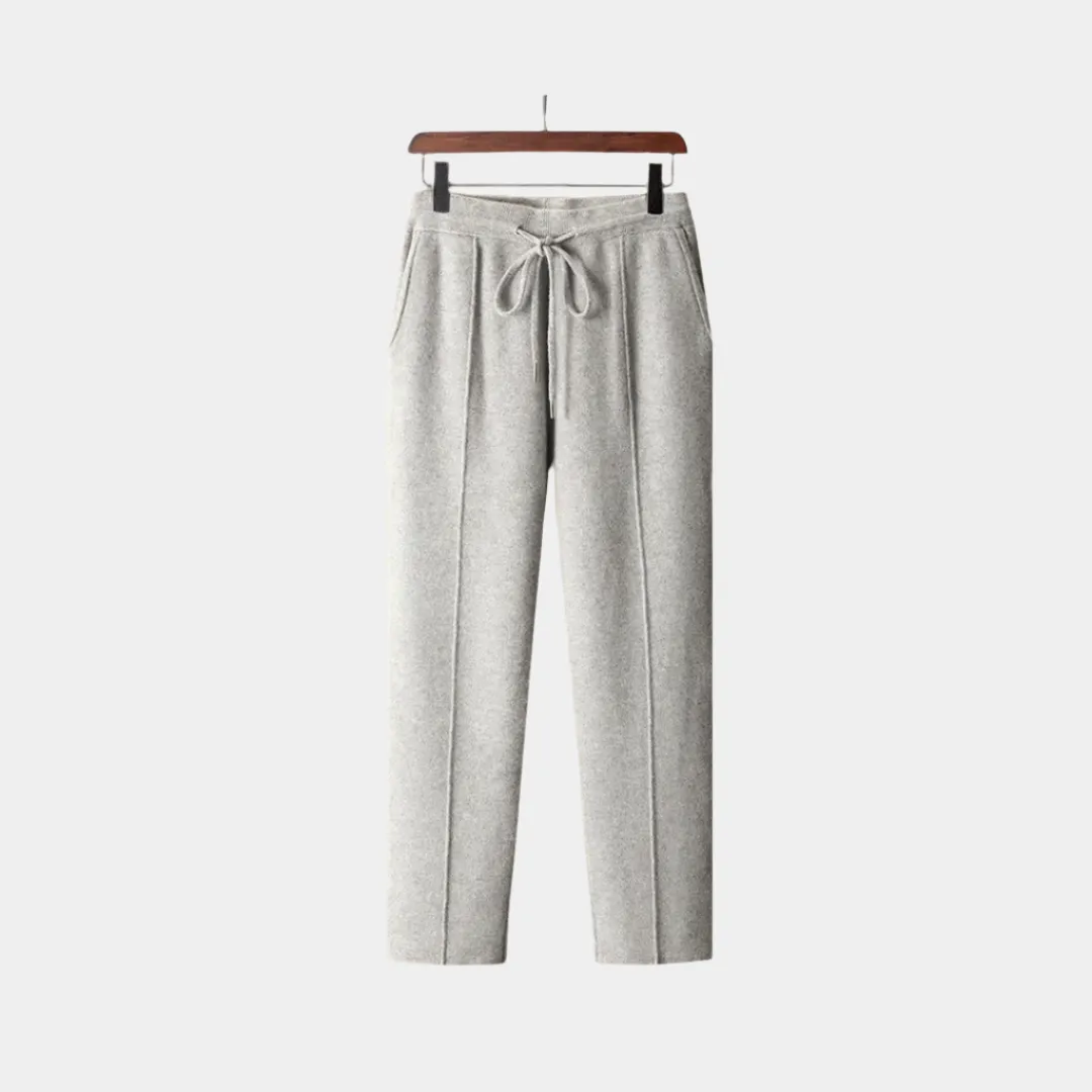 Essential Cashmere Trousers - Cross & Crown