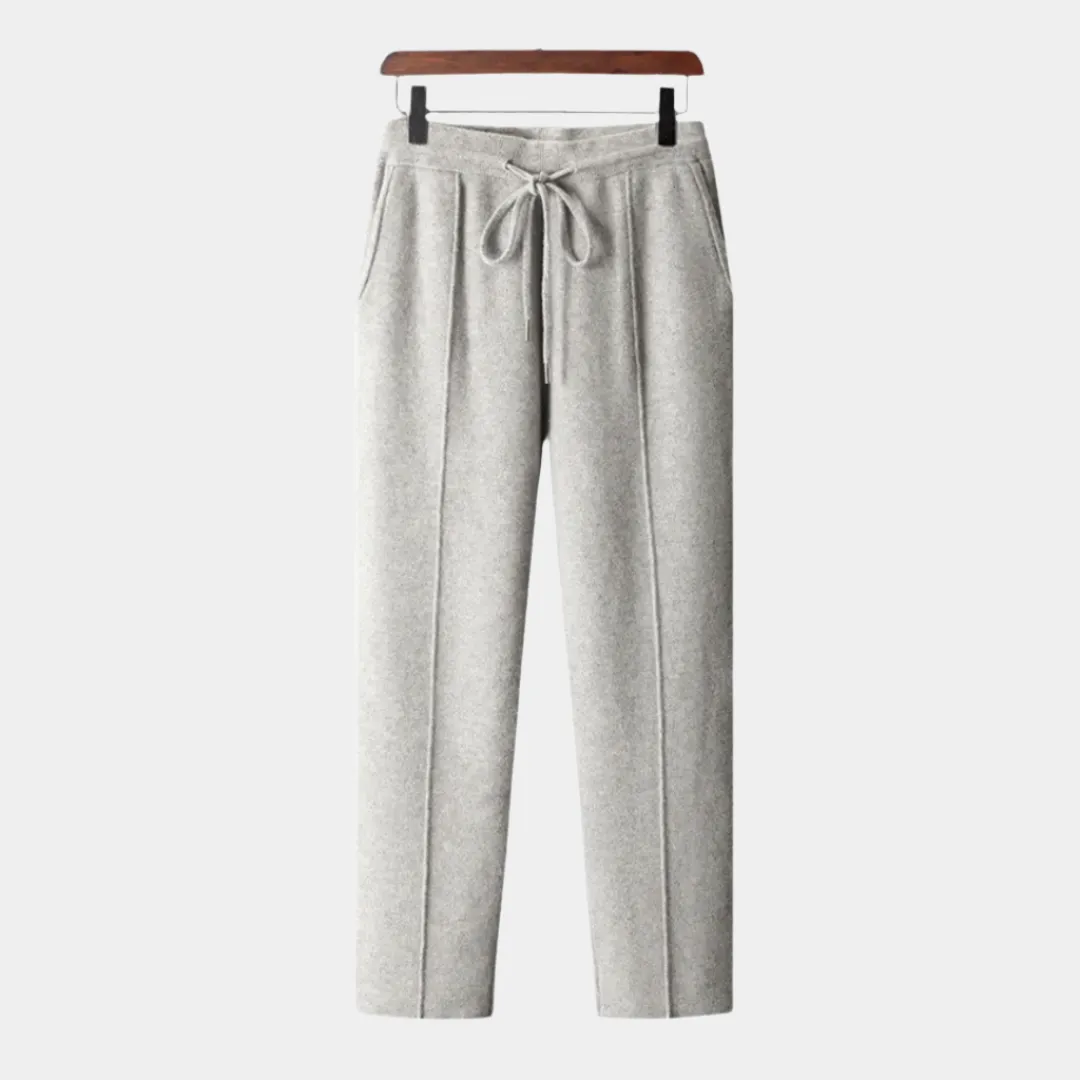 Essential Cashmere Trousers - Cross & Crown