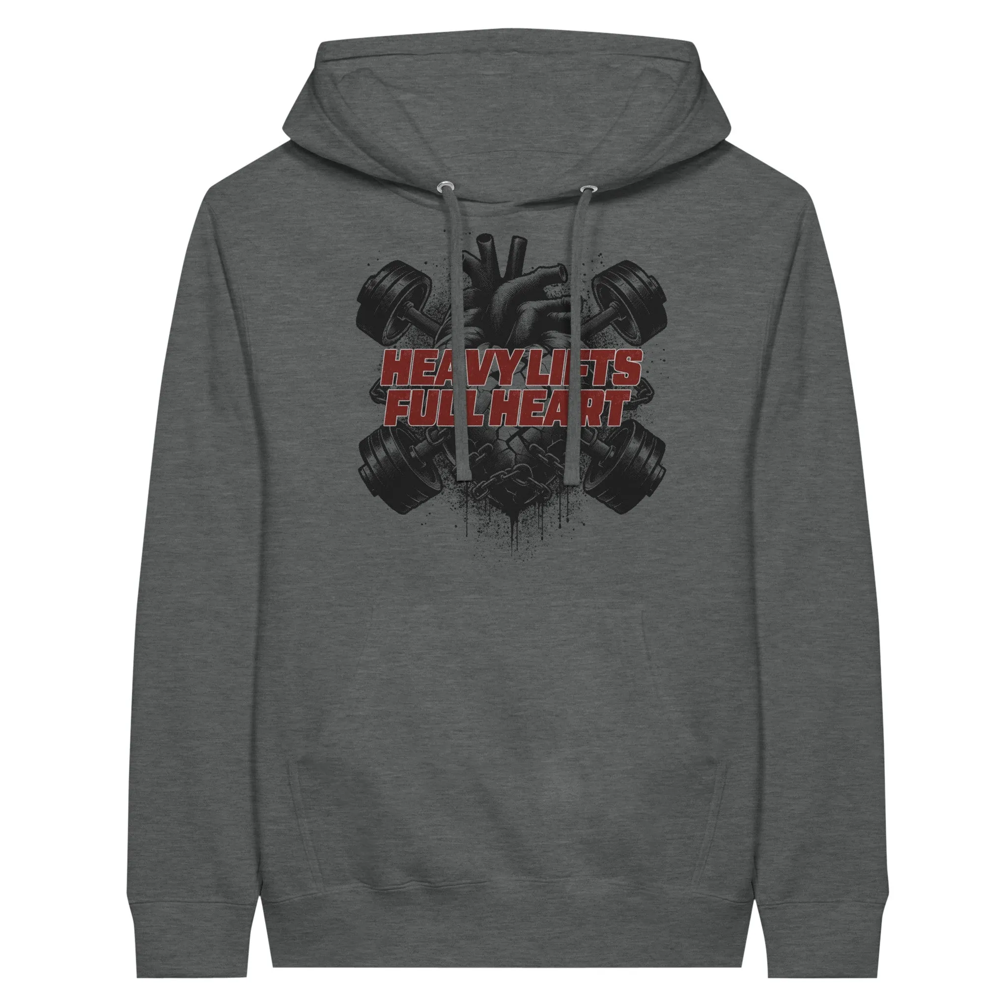 Heavy Lifts Full Heart Unisex Pullover Hoodie
