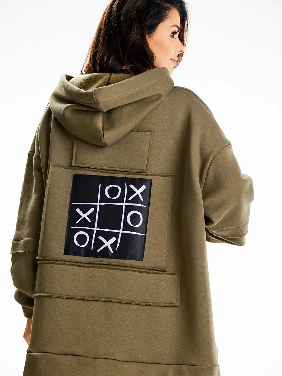 Infinite XoXo Green Sweatshirt Hoodie