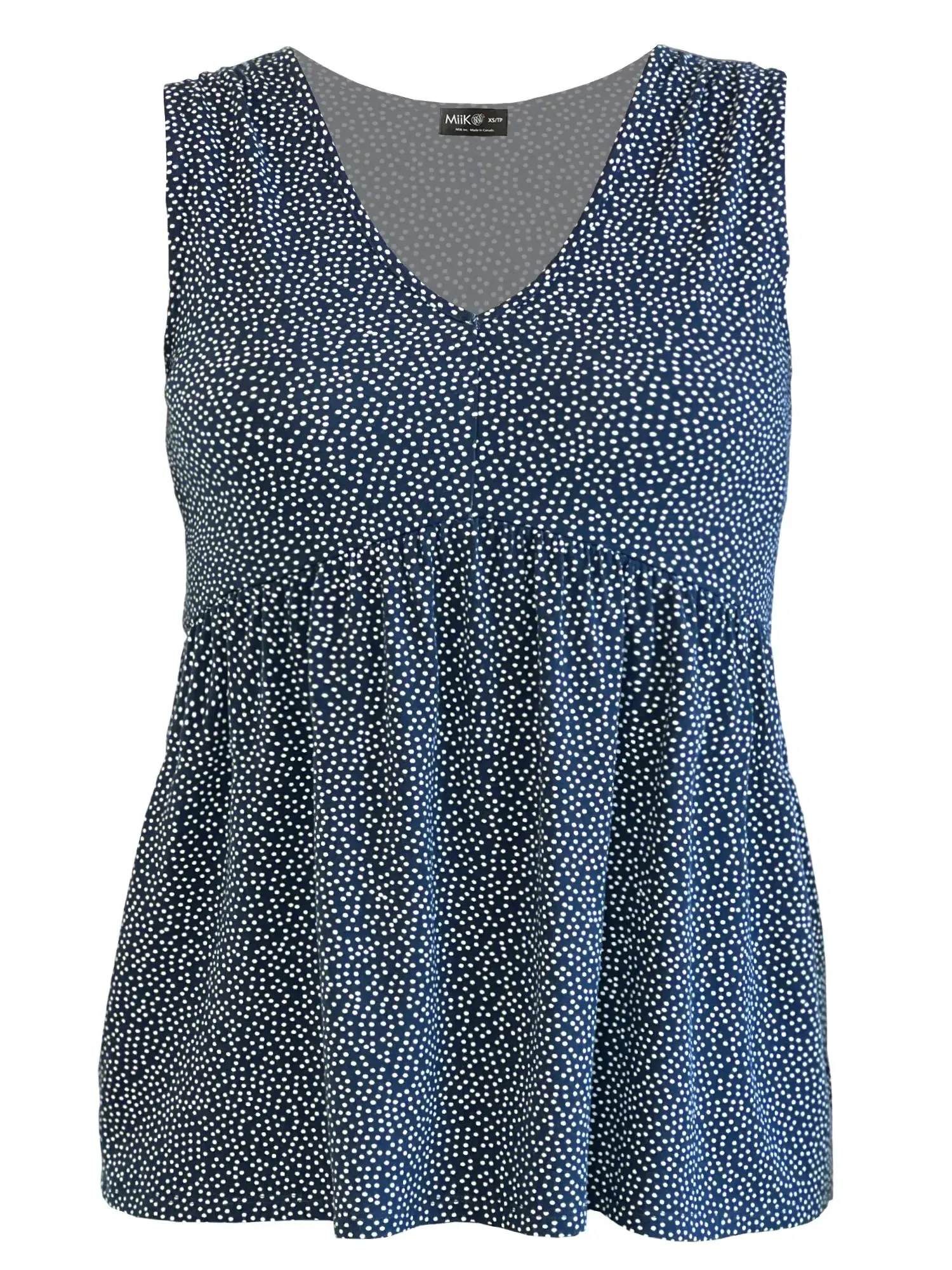 Jolene v-neck babydoll blouse