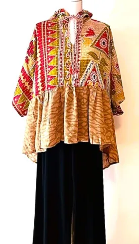 Kantha Bae Cosmic Hoodie, A New Easy Basic (Tan)