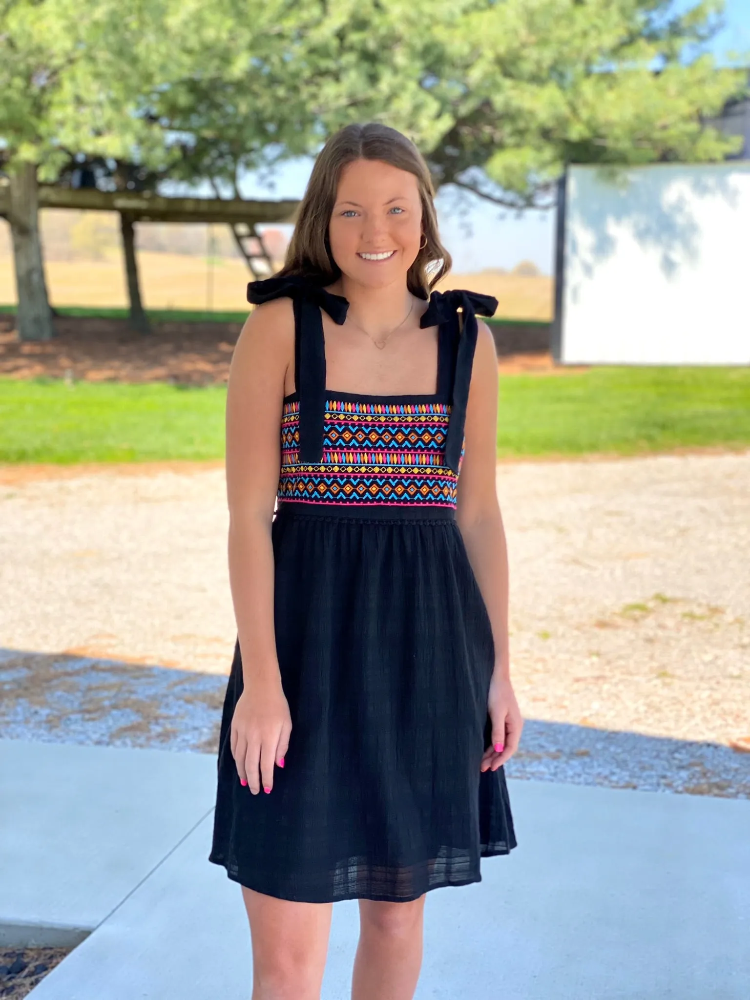 Life Of The Party Black Dress