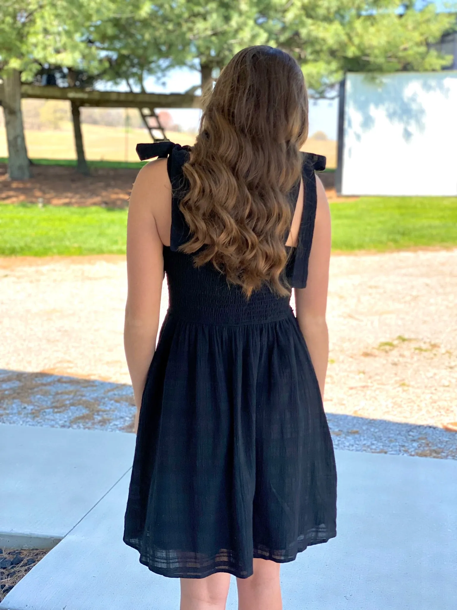 Life Of The Party Black Dress