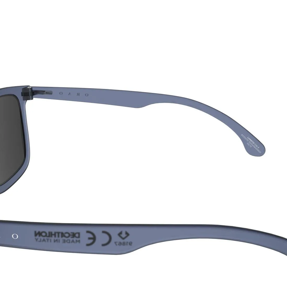LORETO adult sport sunglasses – clear blue category 3