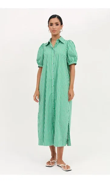 Louise Stripe Shirt Dress