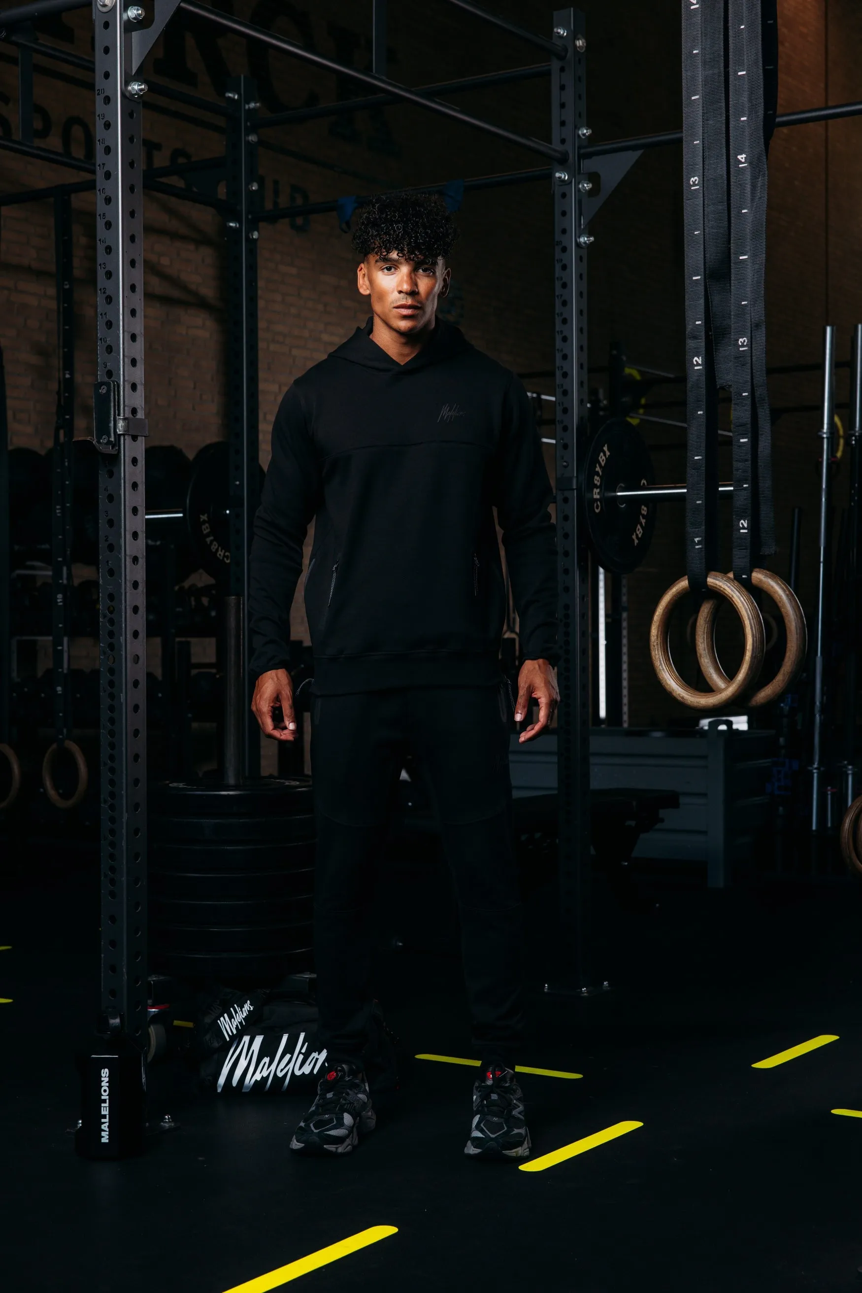 Malelions Sport Counter Hoodie | Black