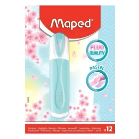 Maped Pastel Highlighter Blue Box