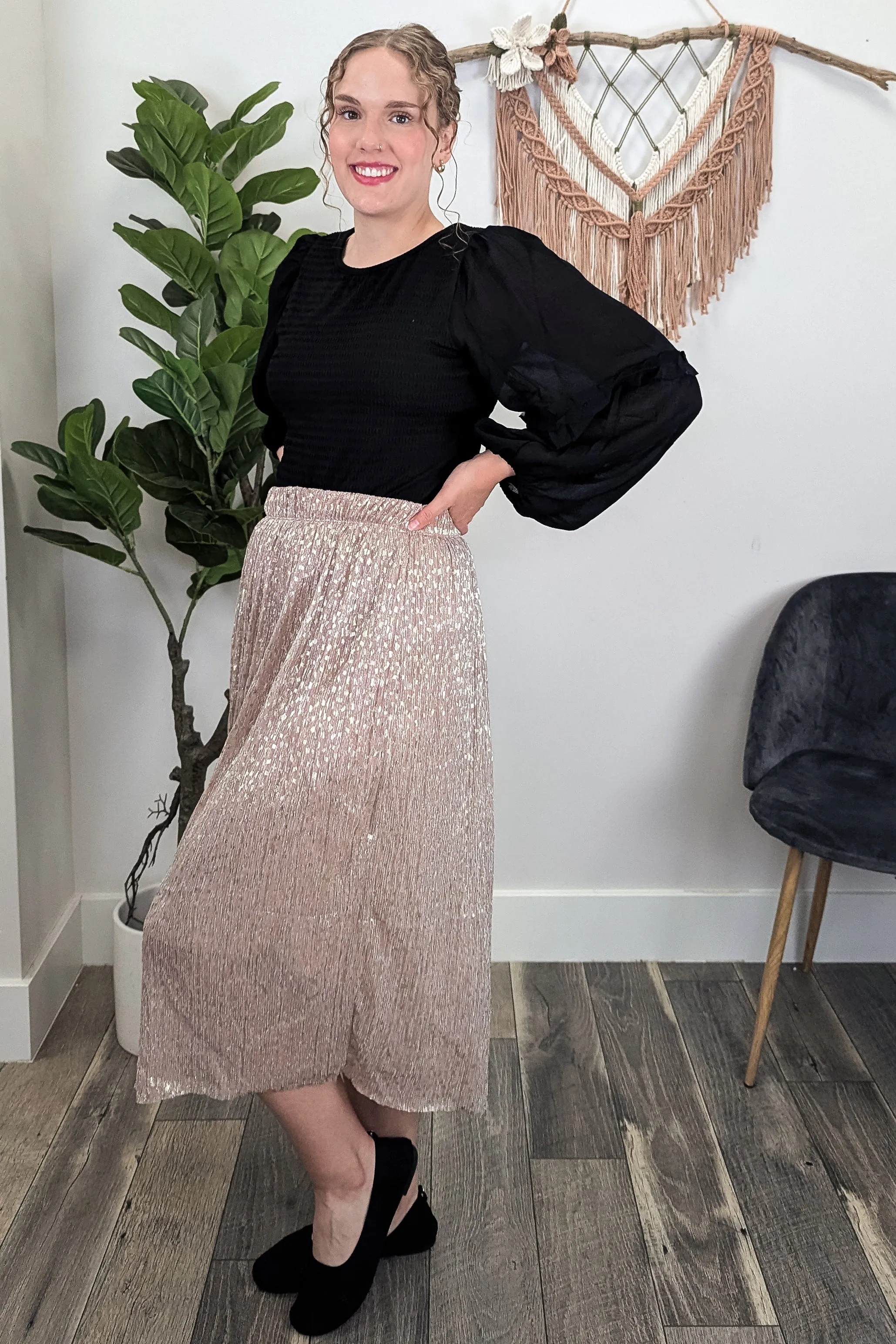 MT Glitter Dot Skirt