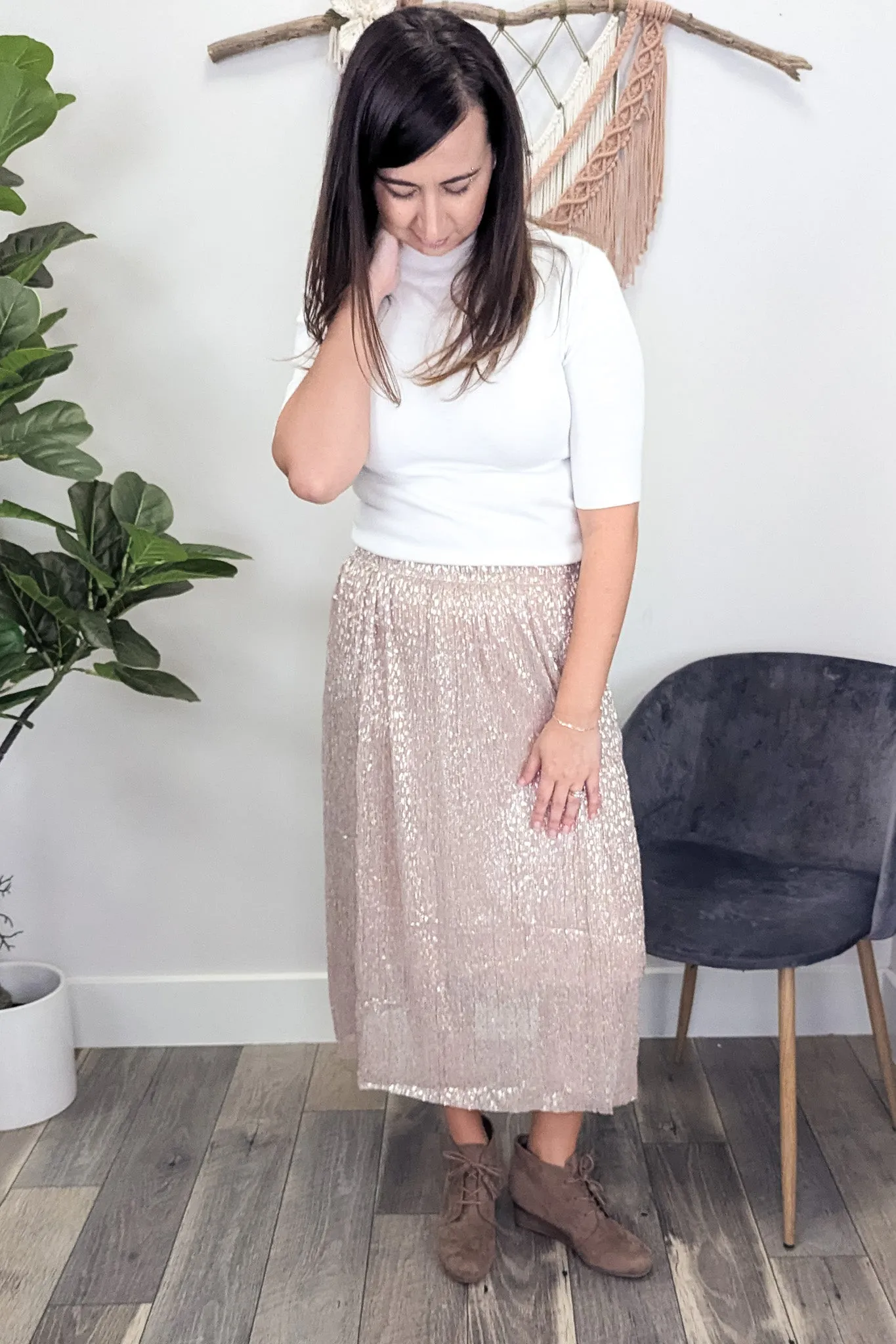 MT Glitter Dot Skirt
