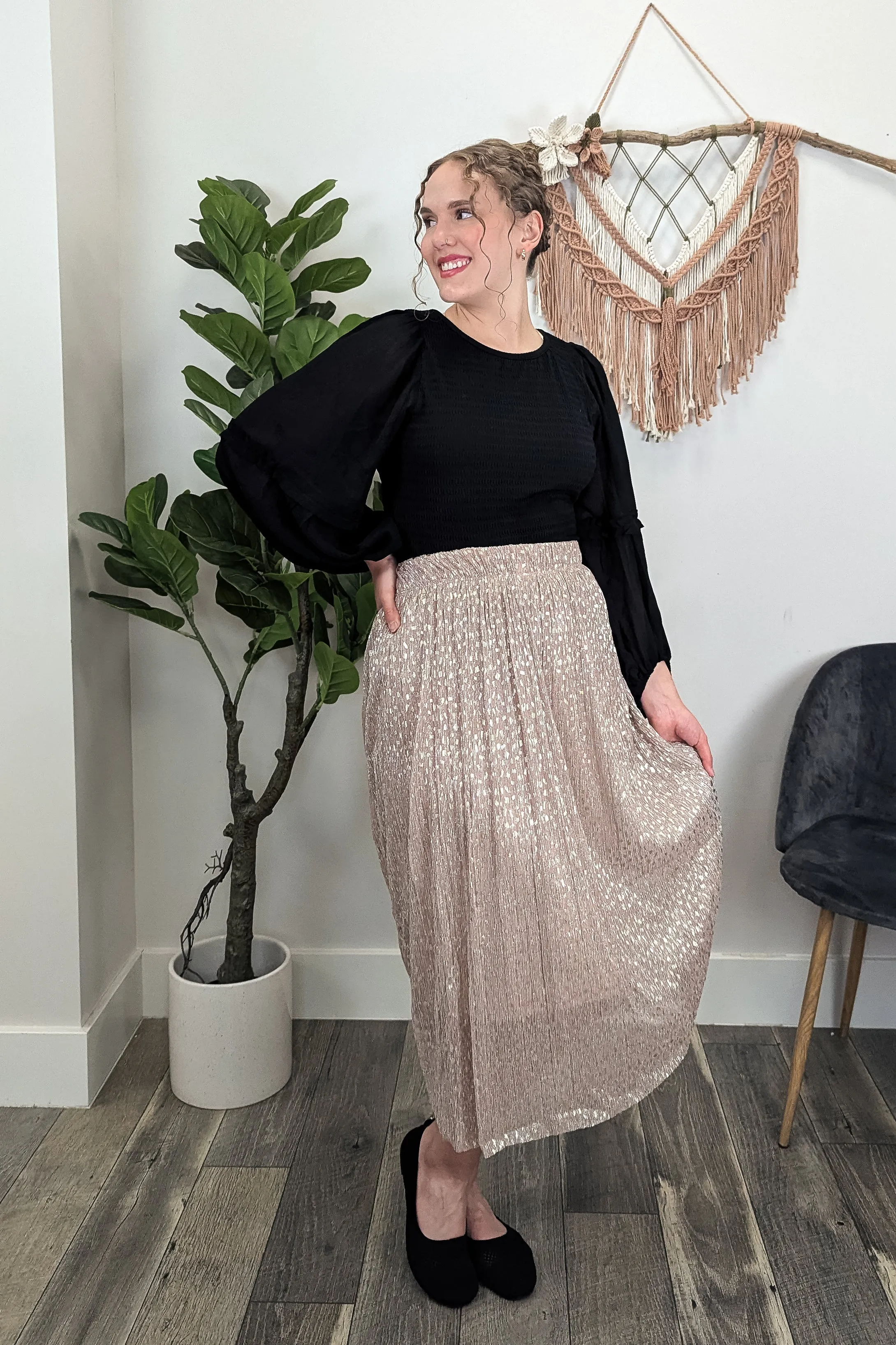 MT Glitter Dot Skirt
