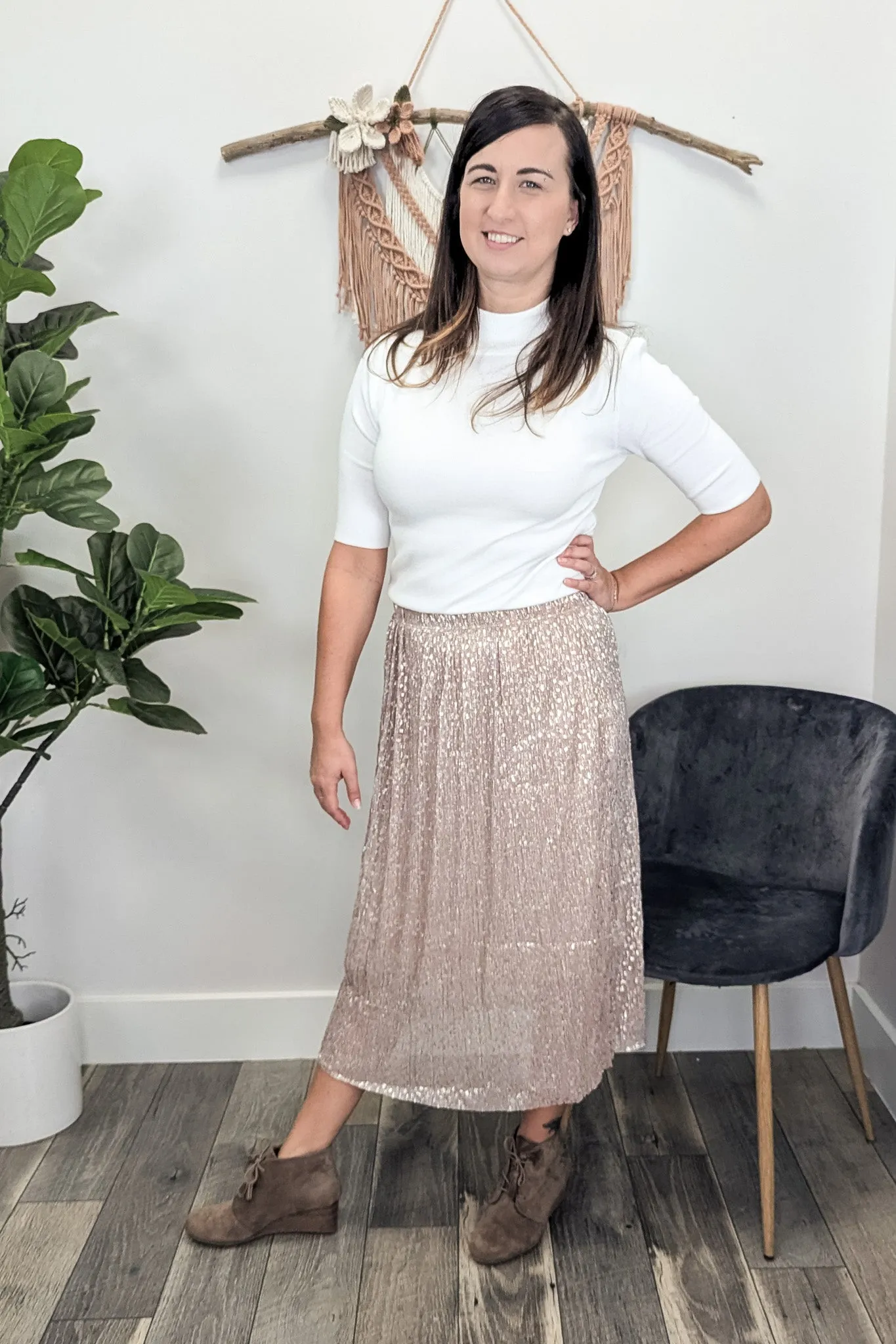 MT Glitter Dot Skirt
