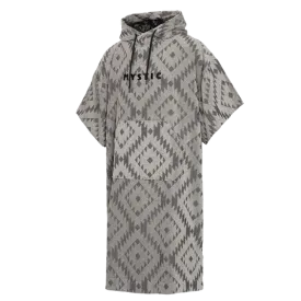 Mystic Jacquard Poncho-Black / White