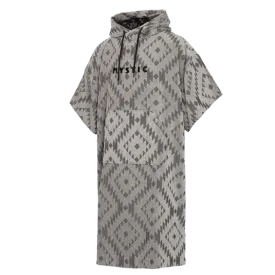 Mystic Jacquard Poncho-Black / White