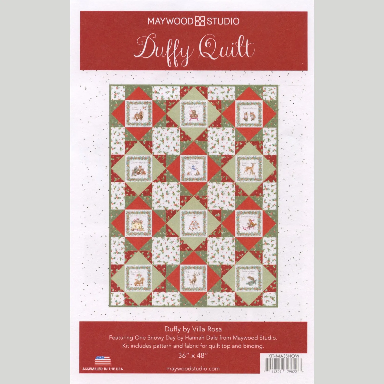 One Snowy Day Quilt Kit