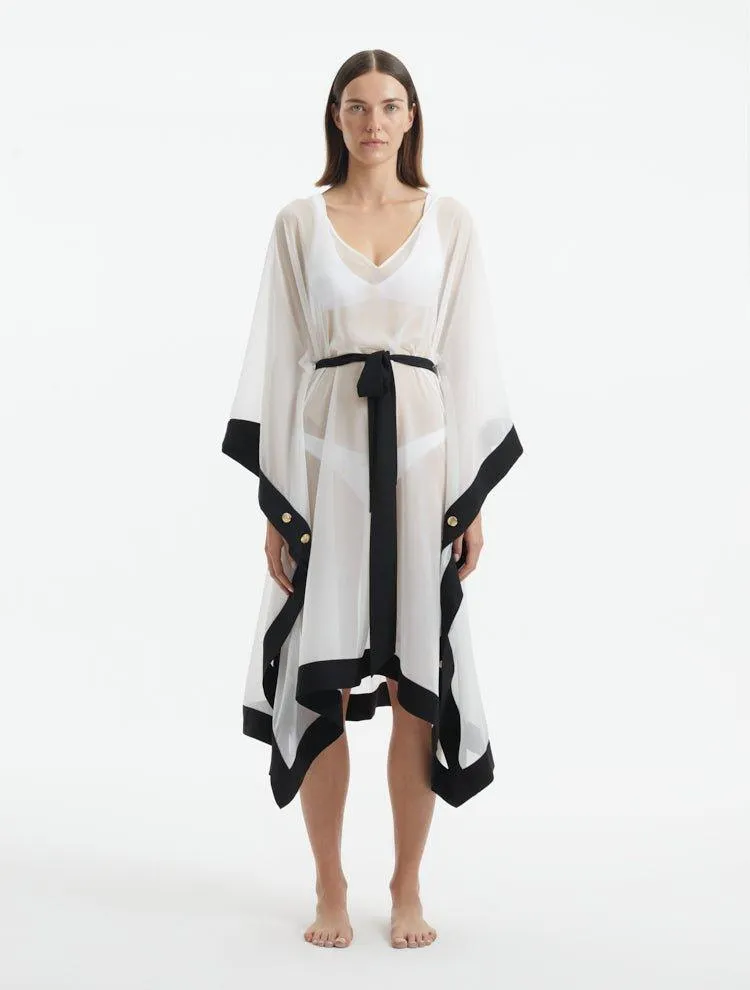 Opal White Kaftan