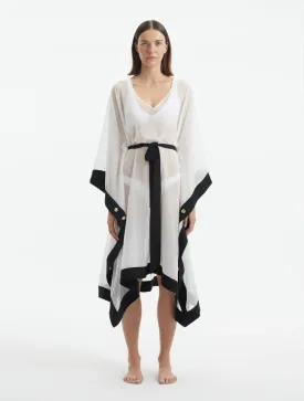 Opal White Kaftan