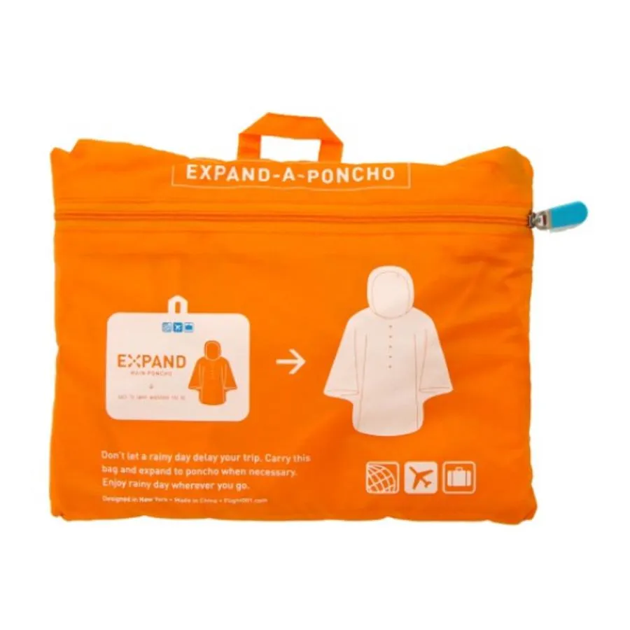 ORANGE EXPAND A PONCHO
