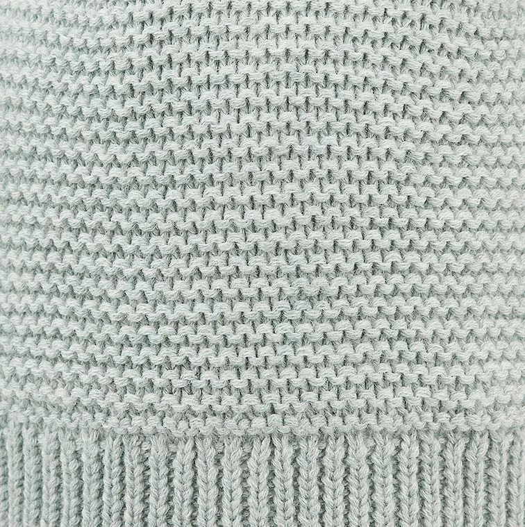Organic Beanie Snowy | Ice
