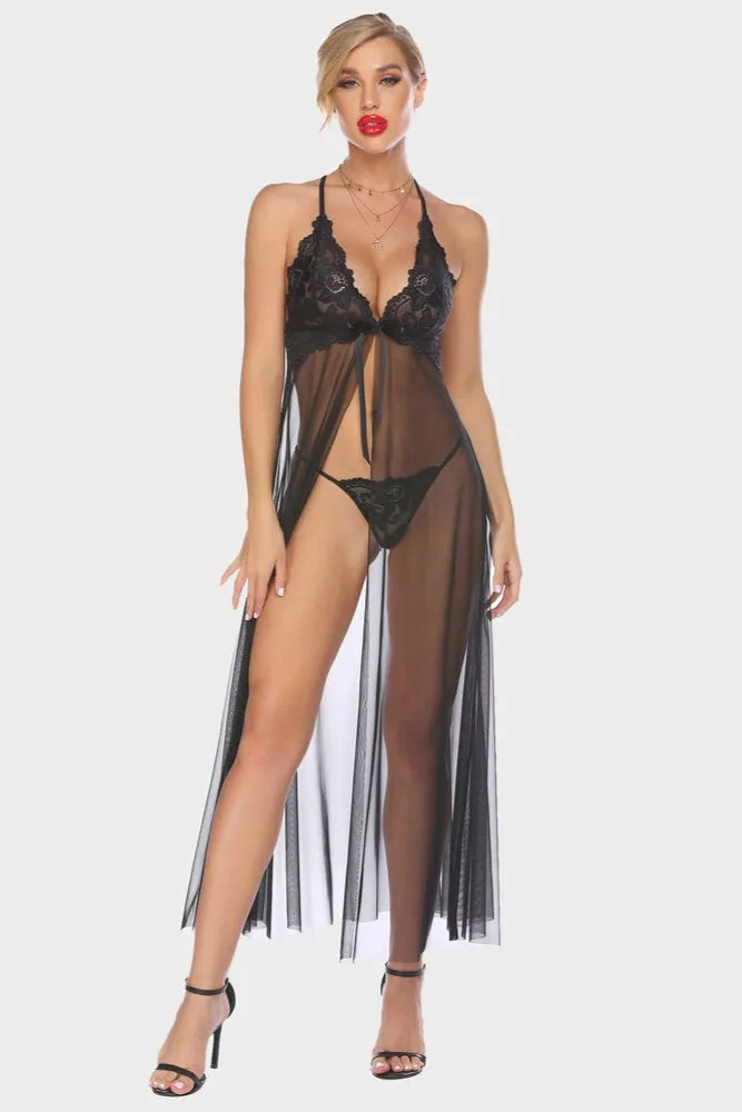 Purple Desire Lace Nightwear