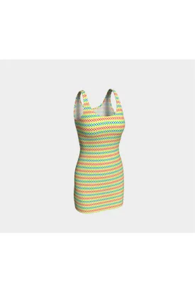 Rainbow Bright Bodycon Dress