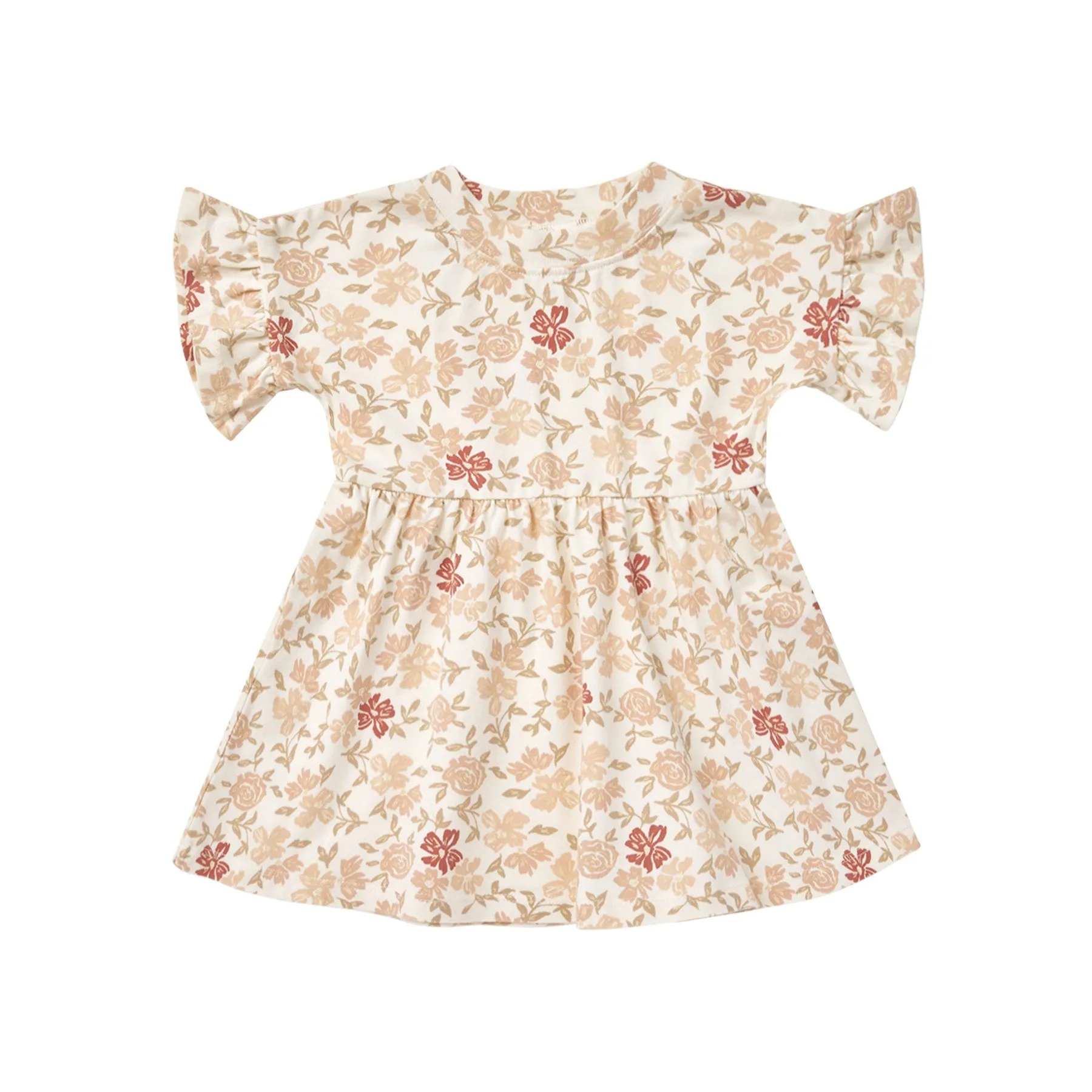 Rylee   Cru Babydoll Dress - Pink Floral