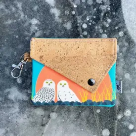 Snowy Owl Snap Wallet