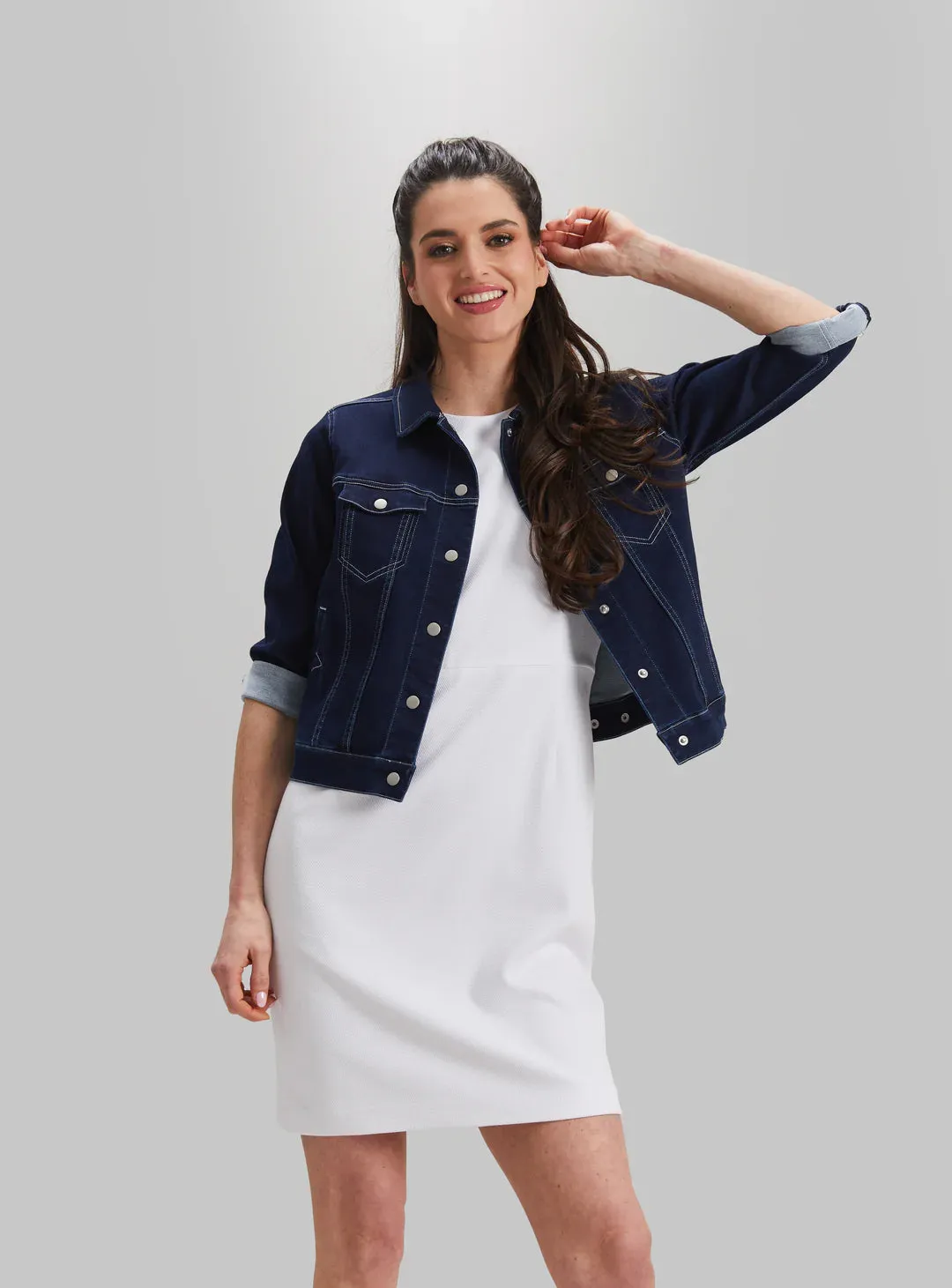 Solstice Pique Knit Hayden Dress