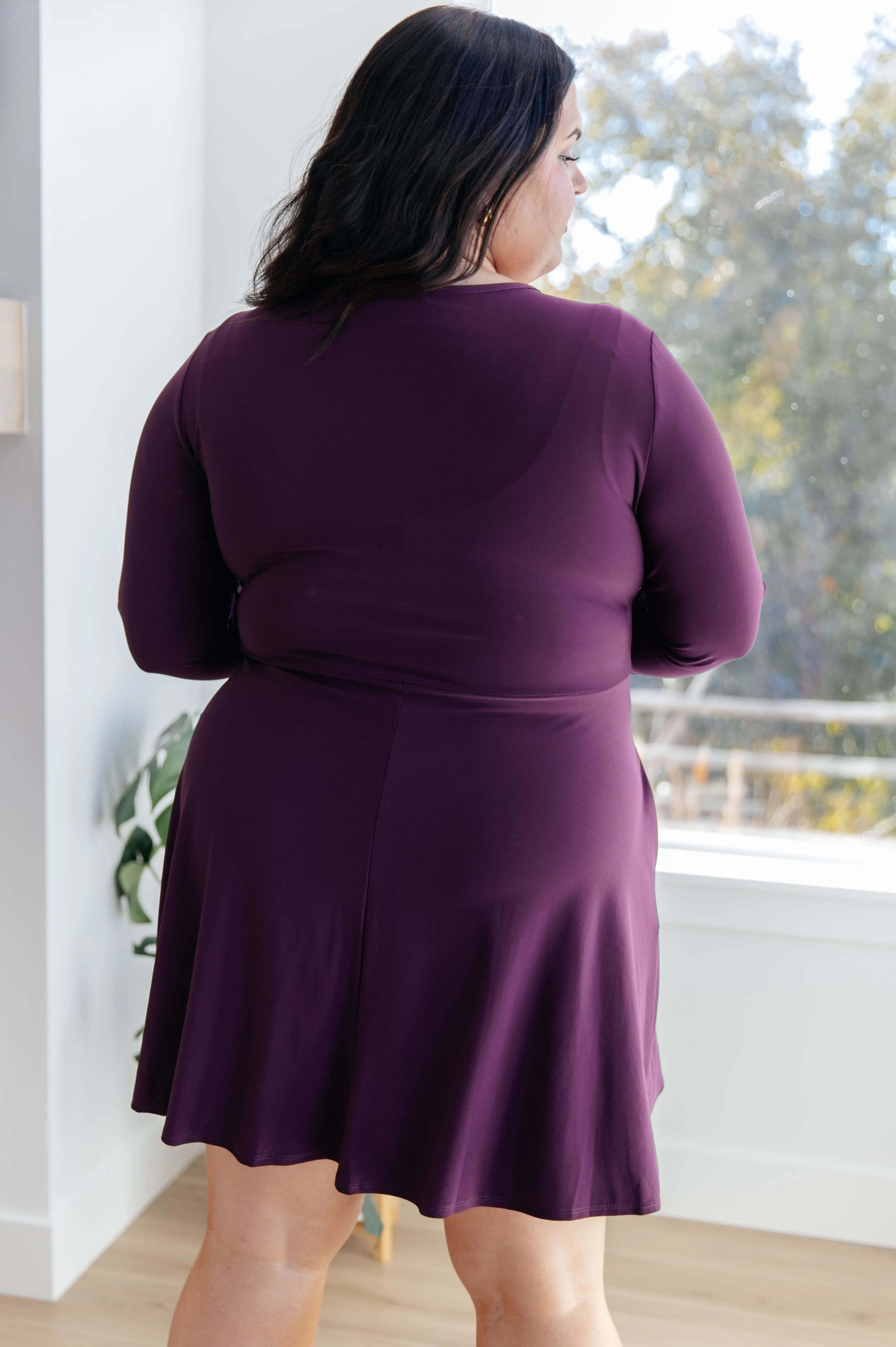 SP24- Solution to Everything Long Sleeve Skort Dress