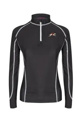 Sprint Lycra Top Black By A Little Bit Racey