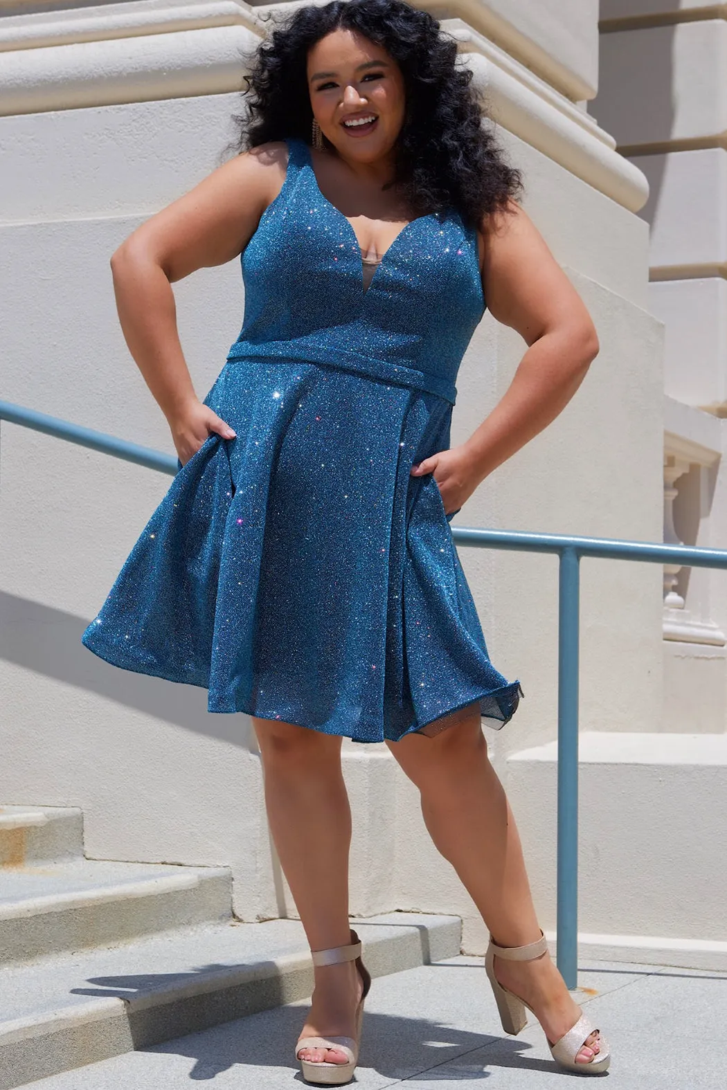 Time to Shine Plus Size Party Dress
