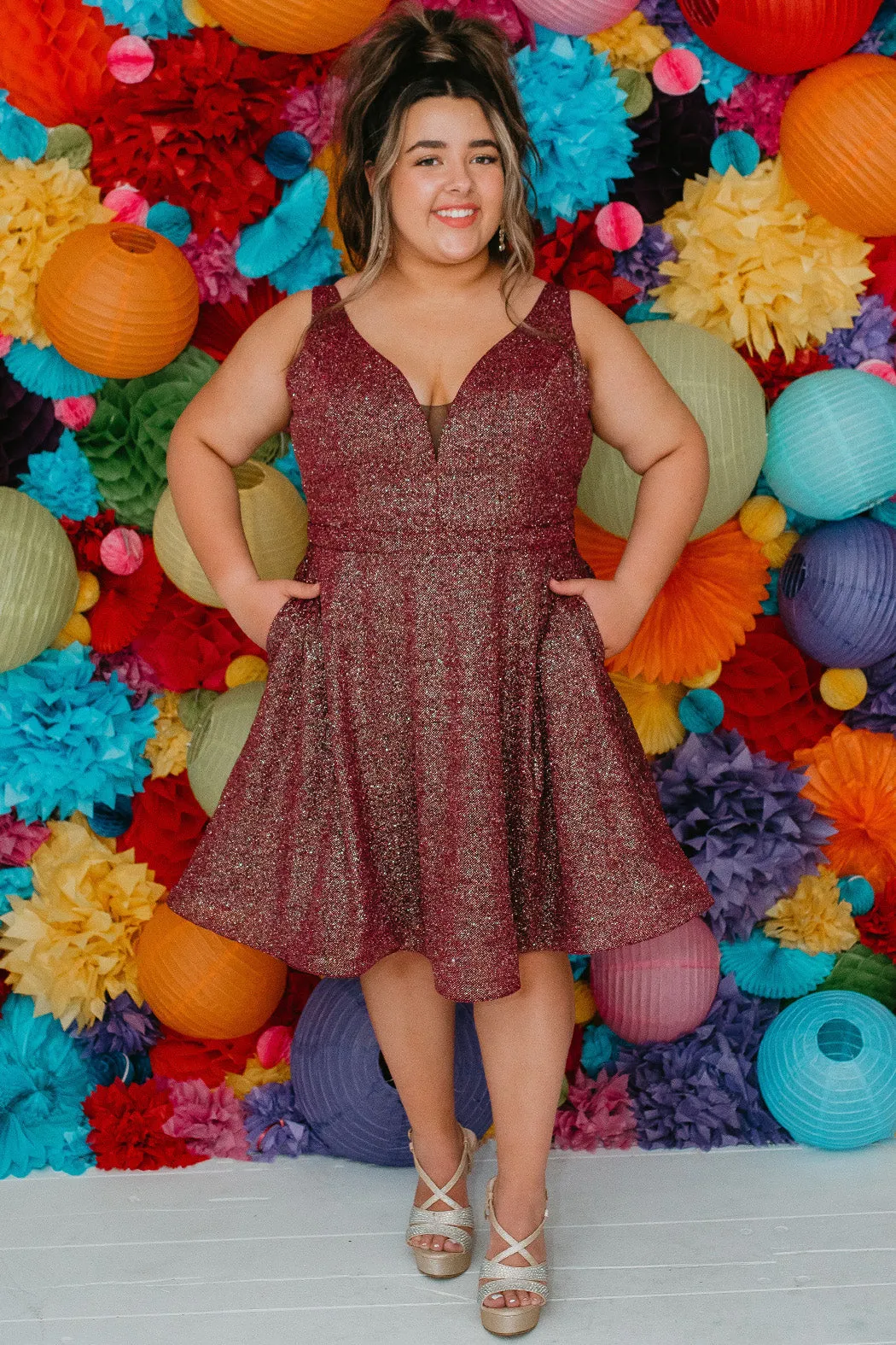 Time to Shine Plus Size Party Dress