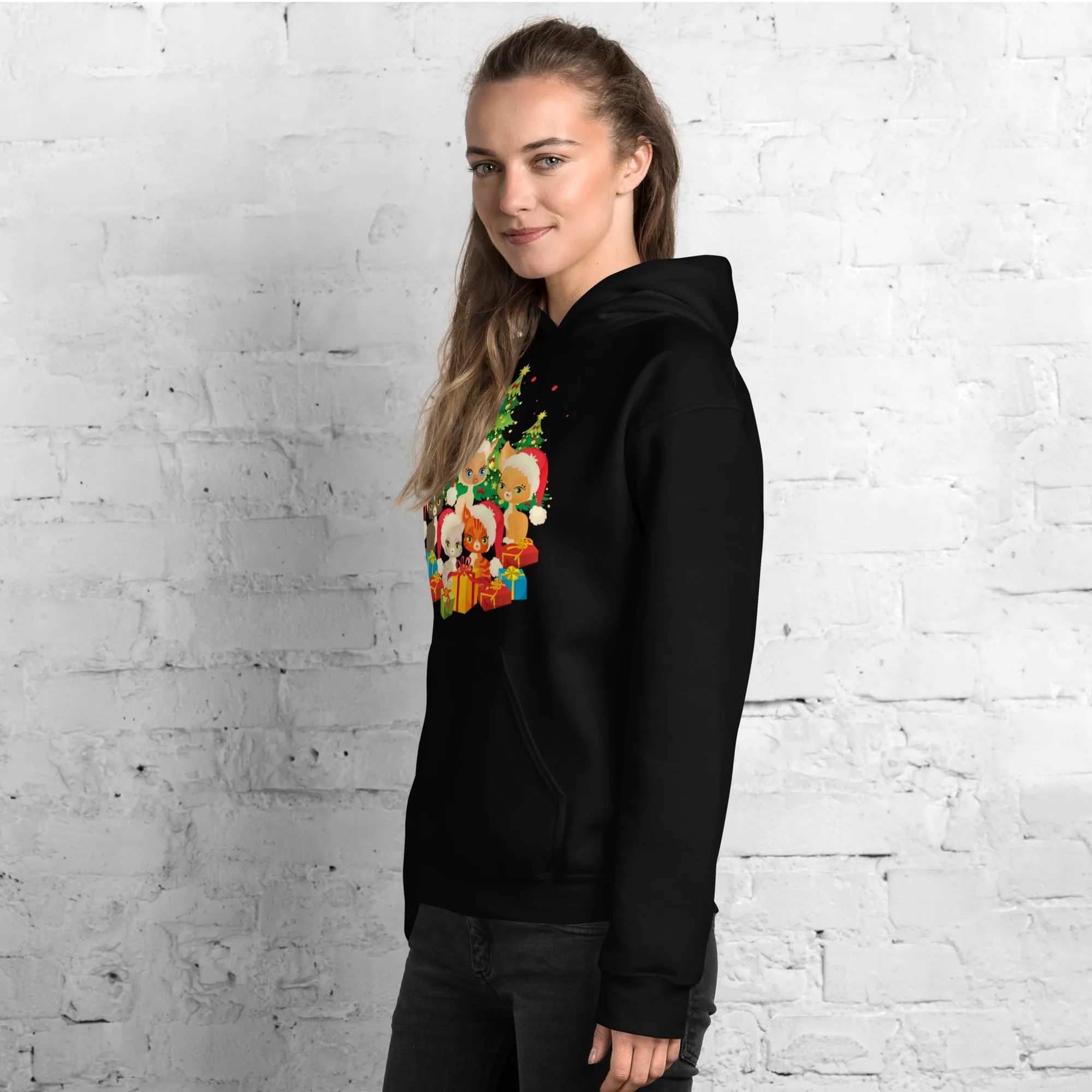 Unisex Hoodie Christmas Love PrintUpHub