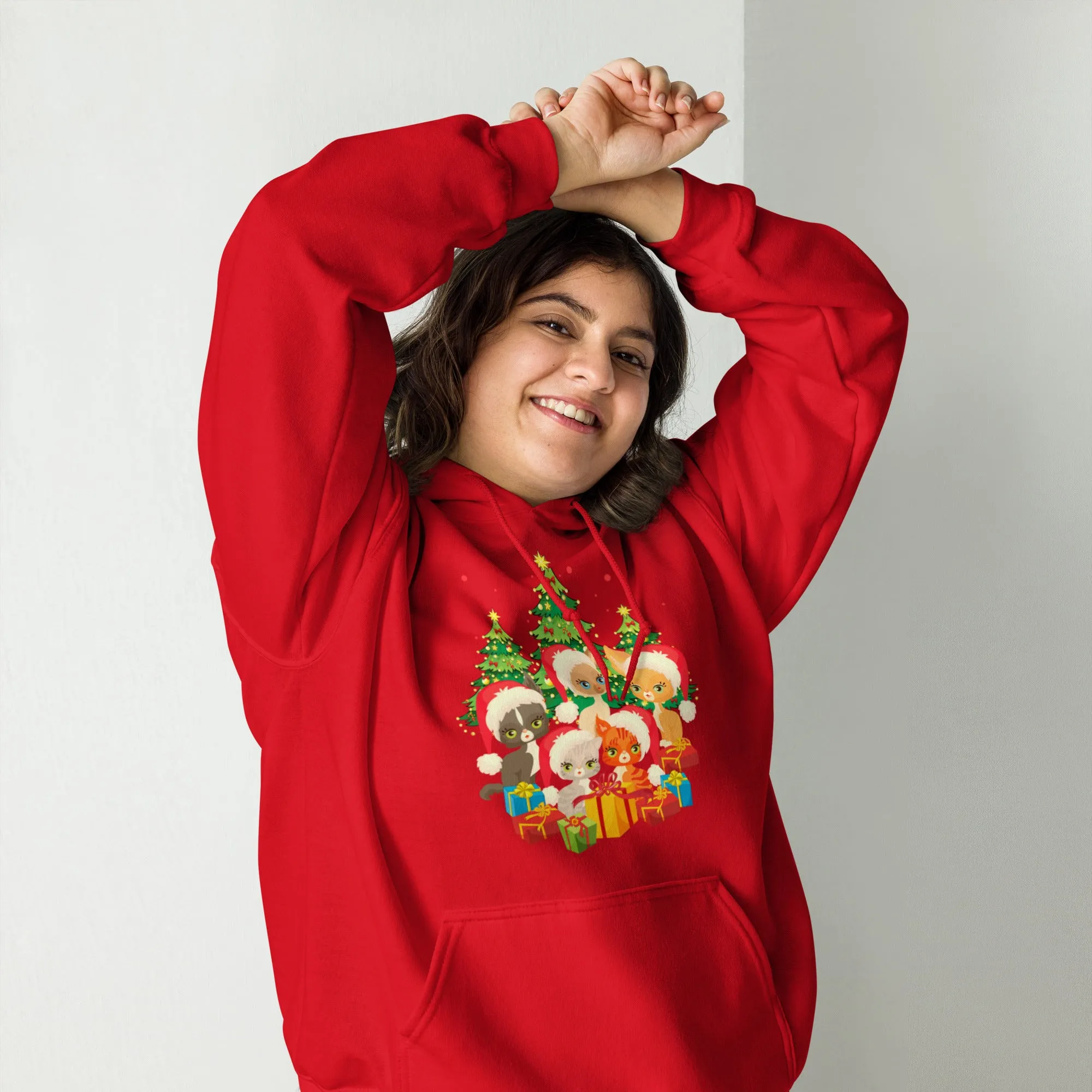 Unisex Hoodie Christmas Love PrintUpHub