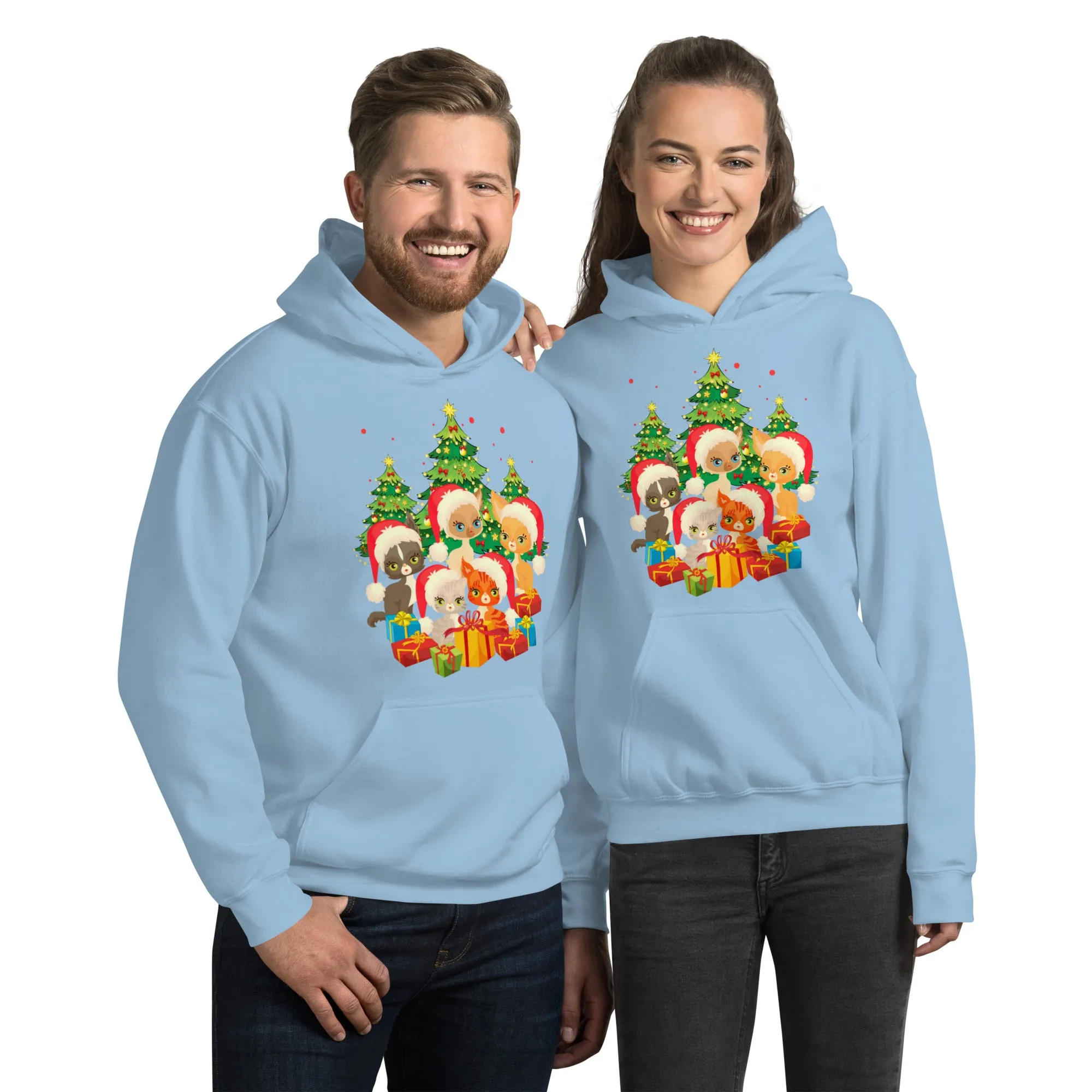 Unisex Hoodie Christmas Love PrintUpHub